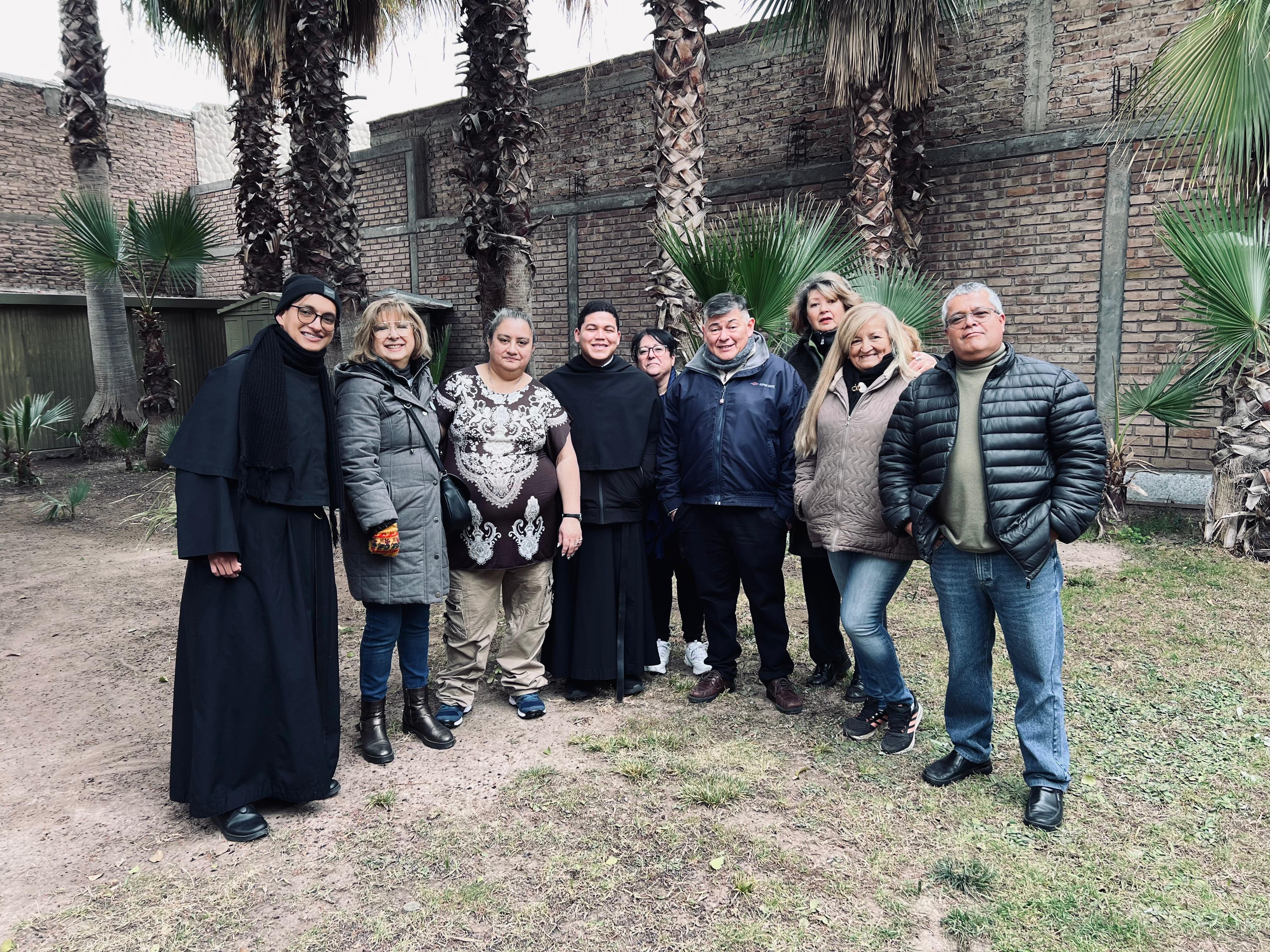 Frailes agustinos colombianos durante su misión en Santa María, Catamarca